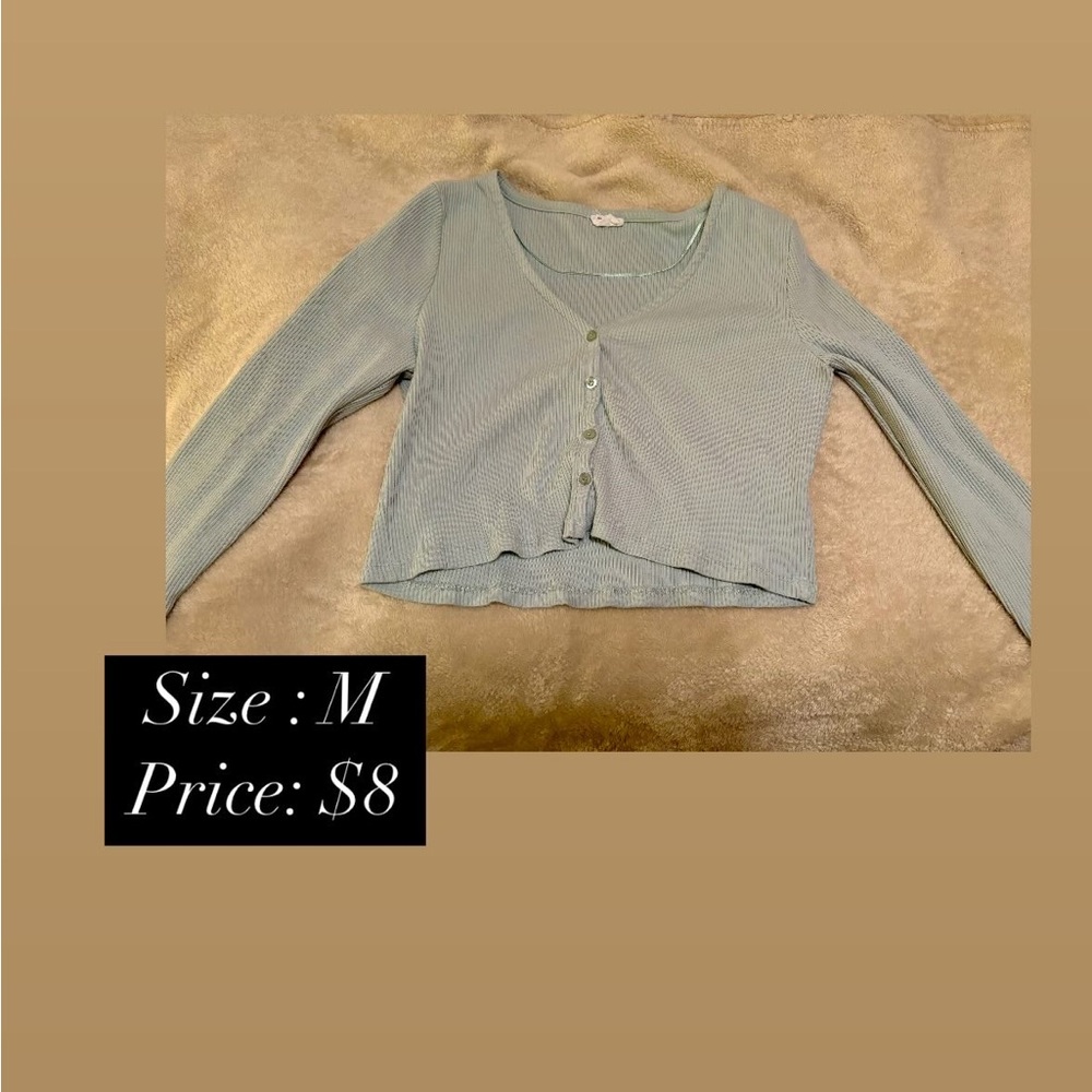 Blue Cardigan